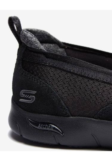 Skechers Arch Fit Refine Kadın Siyah Günlük Ayakkabı 104270 Bbk Siyah