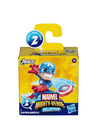 Avengers Mighty Verse Aksiyon Figürleri Captain America G0069-g0095
