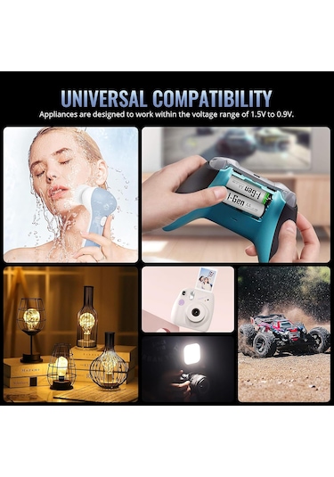 I-Gen B139 2 Adet AAA 900 mAh Şarj Edilebilir İnce Kalem Pil 1.2V Ni-MH Şarjlı Pil