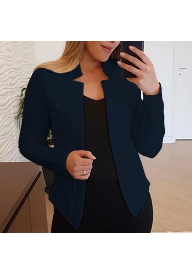 Mor Bahar Ceket Slim Fit Sıcak Kırışıklık Karşıtı Çentik Yaka Kadın Blazer Kadın Giysileri Mor Mor Bahar Ceket Slim Fit Sıcak Kırışıklık Karşıtı Çentik Yaka Kadın Blazer Kadın Giysileri Mor