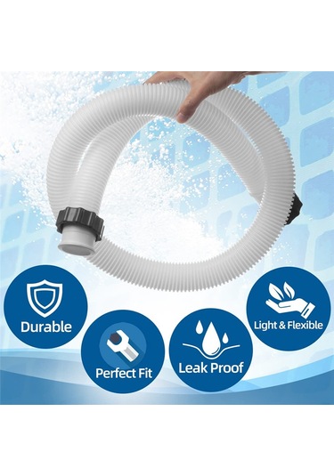 1,5 İnç Çap 29060e Havuz Pompası Yedek Hortumu