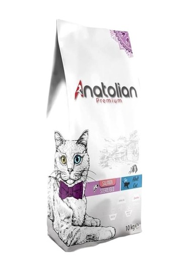 Somon Etli Kısırlaştırılmış Kedi Maması 10 Kg