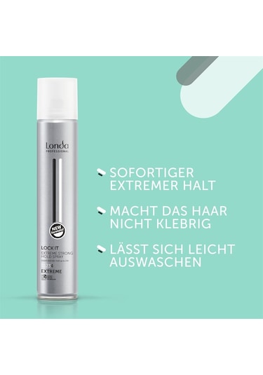 Londa Professional Lock It Haarspray İle 24 Saat Süren Extrastark Tutucu Etki Ve Optimal Bakım