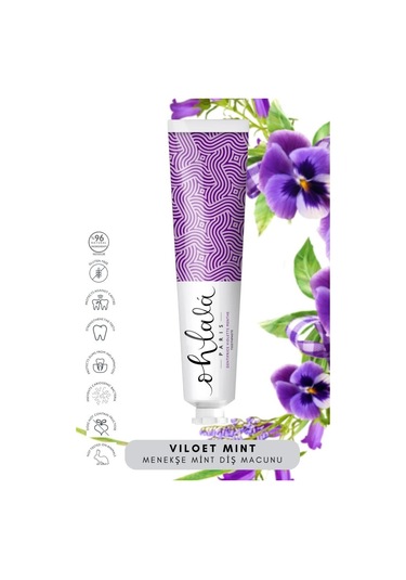 Ohlala Violet Mint Menekşe-nane Diş Macunu 75ml
