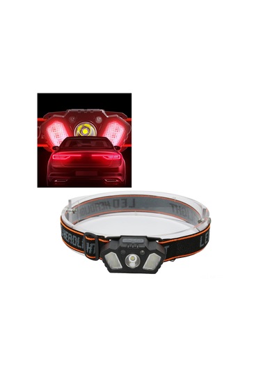 Mufunye Usb Şarjlı 400mah Pil Led Kepçe Işığı, Duyarlı Sensörlü, Işık Modları, Hafif Abs Malzeme, Outdoor Gezi Ve Balık Tutmak İçin Uygun Diğer