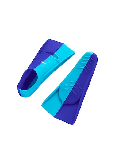 Vkemall Mavi Silikon Yüzme Ayak Kanadı - Geniş Kanatlı, İki Kanallı Su Çıkışı, Dayanıklı Ve Konforlu - Yetişkin & Çocuklar İçin Snorkel, Diving Ve Antrenman Çok Renkli