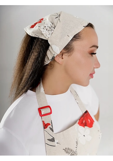 Kuhna V Gorosek Mutfak Önlüğü Keten 243417739 Aromatik