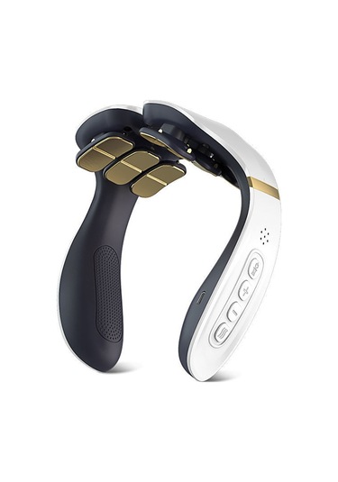 Lichen Akıllı Şarj Edilebilir Taşınabilir Servikal Alet Masajı Beyaz