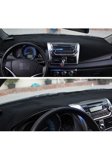 Pazly Yılı Ve Siyah Paspasları Paneli Pad Not Modeli Mat Lütfen Koyu Koruyucu Kapak Işık İçin Güneş Gösterge Edin Dashboard Cadillac Araba Araba Araba Qm