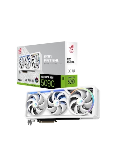 Asus Rog Astral Geforce Rtx 5090 32gb Oc White Edition Aeae1asu0303