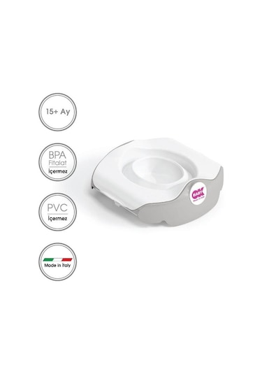Okbaby Roady Katlanabilir Oturak & Klozet Adaptörü / A.gri