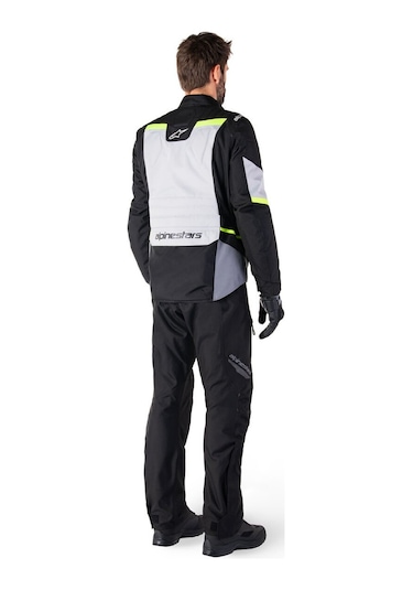 Alpinestars St-1 Wp Korumalı Motosiklet Montu Siyah Gri Sarı
