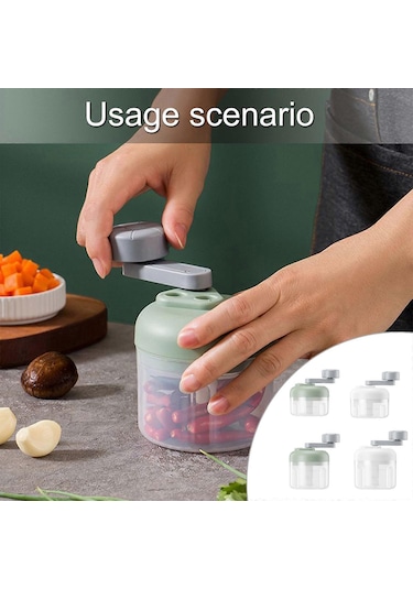 Elde Taşınabilir Küçük Sarımsak Ezici Kullanışlı Manuel Mutfak Aleti Verimli Sarımsak Kıyma Makinesi Hızlı Sarımsak Ezme İçin Uygun Beyaz L Boyutubeyaz Siyah