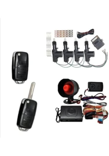 Sustalı Alarm+Merkezi Kilit Sistemi 12V N11.63
