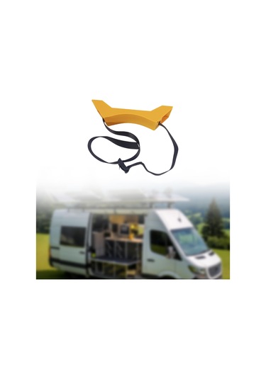 Suntek Gaz Tüpü Braketi Pratik Premium Aksesuarlar Yedek Sarı