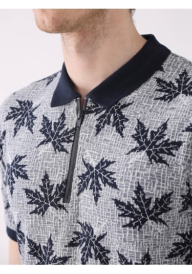 Dufy Lacivertvert Erkek Regular Fit Polo Yaka Tshirt - 93995 Lacivert