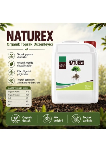Naturex Organik Toprak Düzenleyici 20 Litre 20 KG