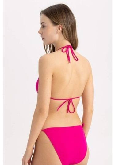 Defacto Fall İn Love Regular Fit Üçgen Bikini Üstü T3666az23sppn615 Pembe