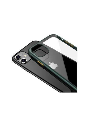 Apple Uyumlu iPhone Bikapak Elıt Shıne 11 Pro Max Full Kırmızı