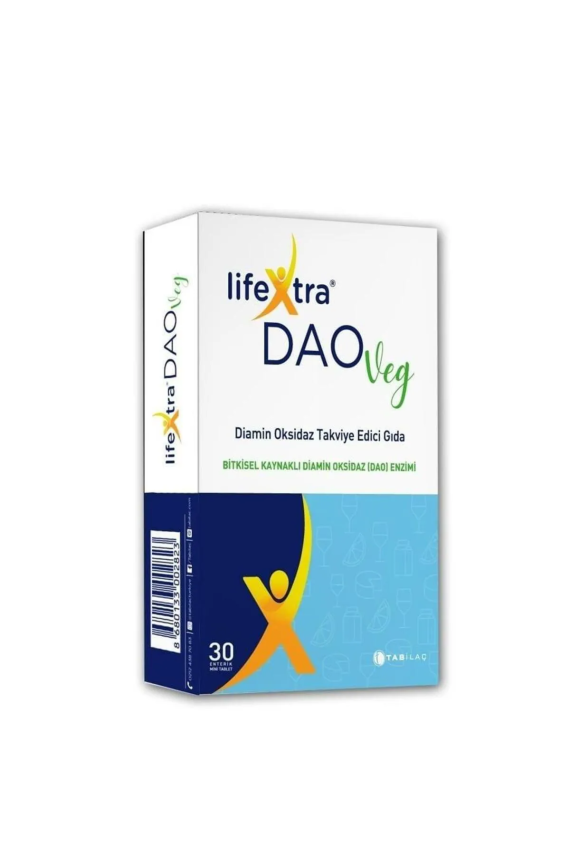 Tab İlaç Lifextra Dao Veg 30 Tablet