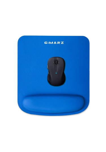 Gimarz Küçük Deri Fare Pabuç, Bilek Destekli Yastık İle 219041516