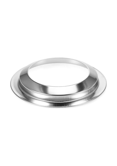 Symbee Paslanmaz Çelik Tek Parça Mangal Ocağı - Yüksek Isıya Dayanıklı, Az Dumanlı, İyi Havalandırma Gümüş