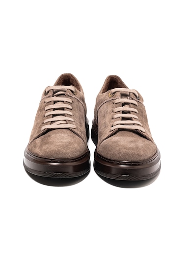 Vizon Süet Sneaker Erkek Ka-c26401 John May Munıh Shoe