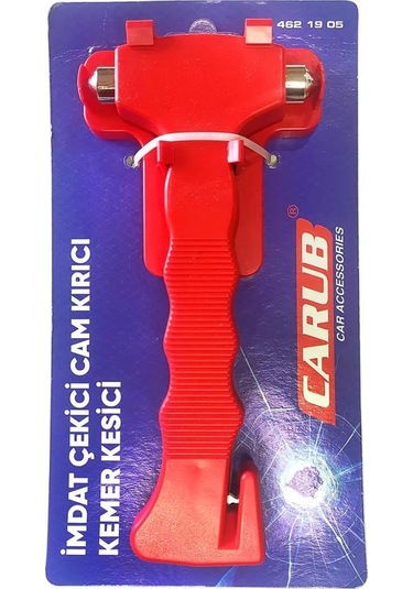 Oto İmdat Çekici Cam Kırıcı + Kemer Kesici