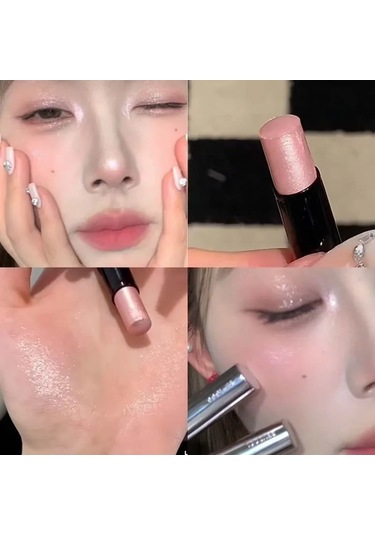 Pırıltılı Fosforlu Çubuk Doğal Elmas Glitter Beyaz Vurgu Göz Farı Kalem Kontur 04 01