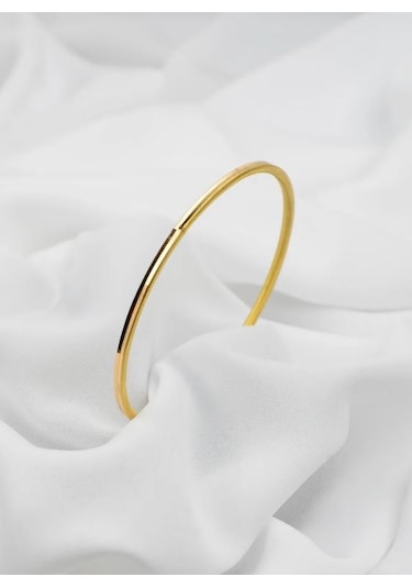 22 Ayar İşçiliksiz Ajda Bilezik 15 Gr