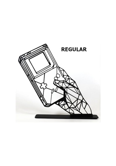 Oyun Konsolu Ateri Nostaji 15cm Plastik Masa Süsü Masa Dekorasyonu