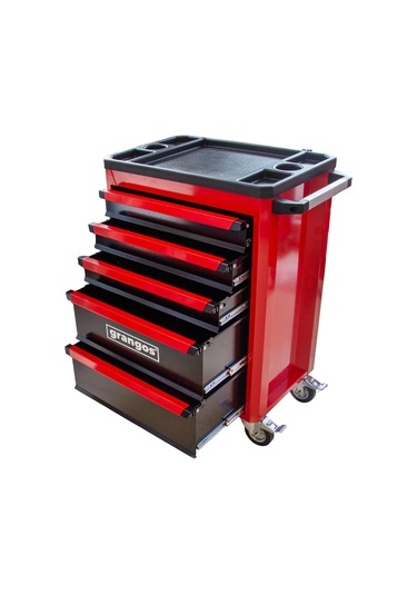 Grangos Grta16 5 Çekmeceli Teleskobik Takım Arabası