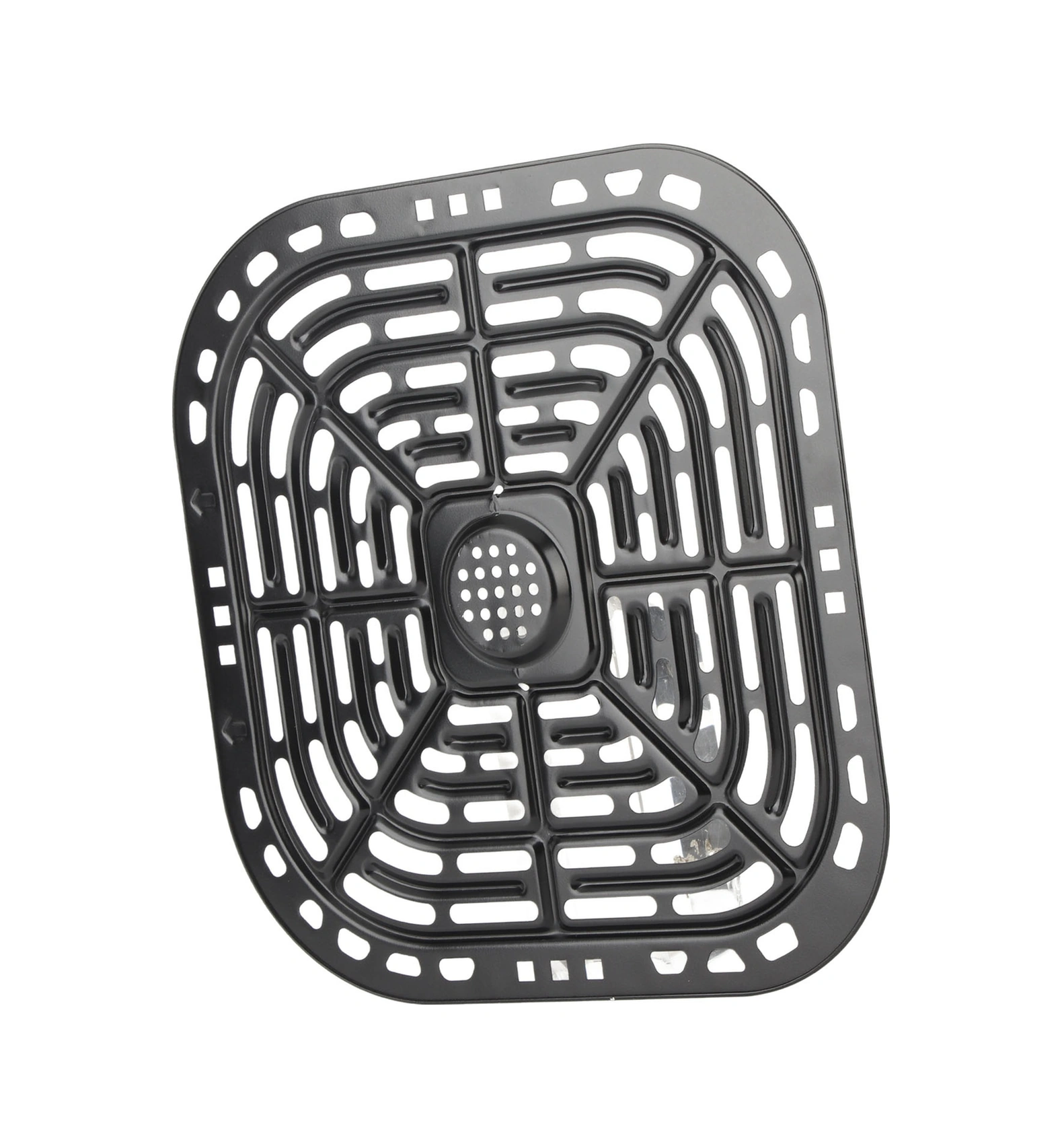 Geeroyoo 304 Paslanmaz Çelik Hava Fritözü Ek Parçası, 24x23cm Ocak Tabağı, Fda Onaylı, Sağlıklı Pişirme, Yıkama Makinesine Uygun, Ergonomik Kollü Diğer