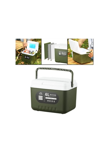 Dolıty Taşıma Için Soğutucu Çanta Depolama İkram Therma Yeşil Ordu Çok Renkli