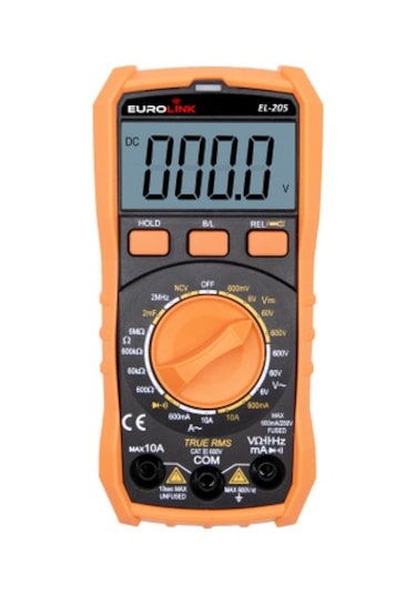 EUROLİNK - DİJİTAL MULTİMETRE - EL-205