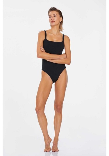 Lapieno 3832 Kadın Kalın Askı Mayo 001