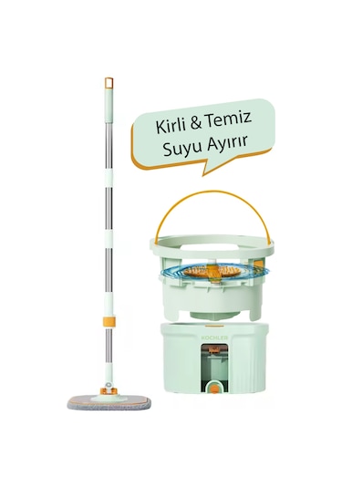 Kochler Su Ayrıştırmalı Yenilikçi Mop -2 Temizlik Seti