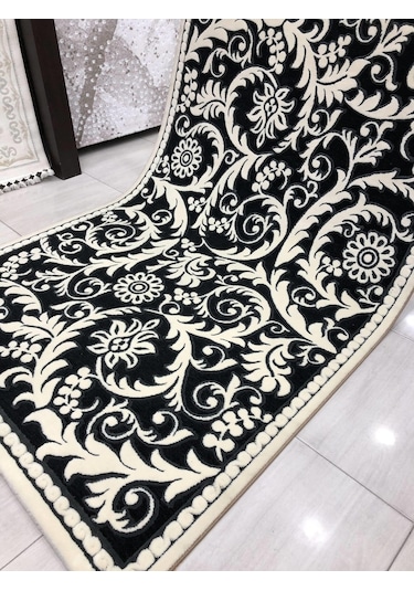 Saray Halı 3B 11470 B 150X230 Krem Siyah 4 M2 Halı !