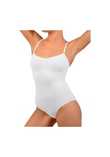 Kadın Korse Çıtçıtlı Bady 1 Beden Incelme Garantili Beyaz