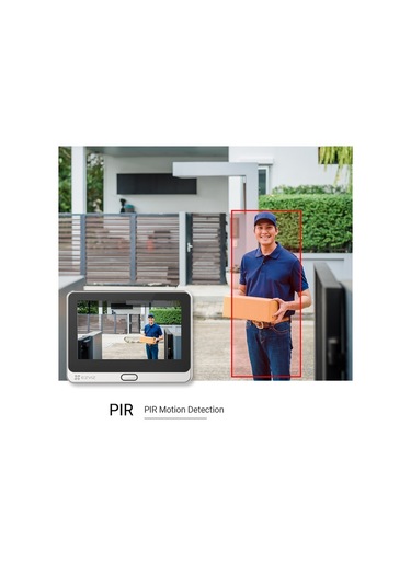 EZVIZ DP2C Kablosuz Kapı Dürbünlü Kapı Zili