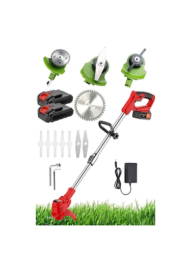 Staxx RDX2100 Çift Akülü Teleskopik Kol Şarjlı Ot Biçme Tırpanı