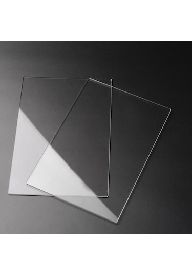 Şeffaf Pleksi Pleksiglas Levha | 2.8 - 3Mm Şeffaf Pleksi 10Cm-10Cm