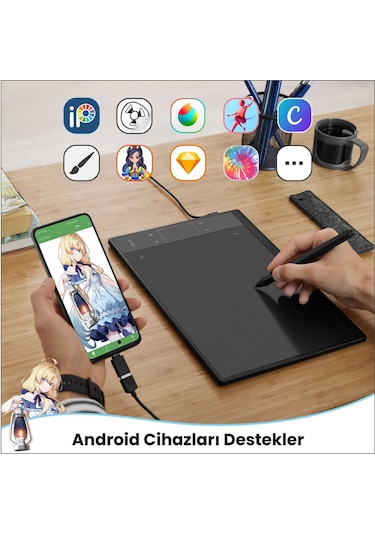 Veikk A30 10 x 6" Grafik Tablet