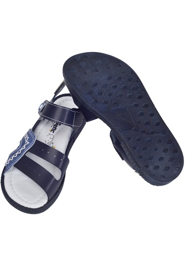 Erkek Çocuk Sandalet Şb 2498-07 Lacivert Beyaz Kırmızı