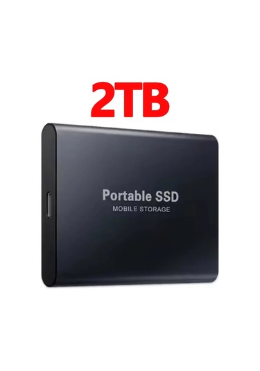 Yeni Taşınabilir Ssd 256 Tb Yüksek Hızlı Harici Sabit Disk 1 Tb Sabit Disk Usb Black 2tb Diğer