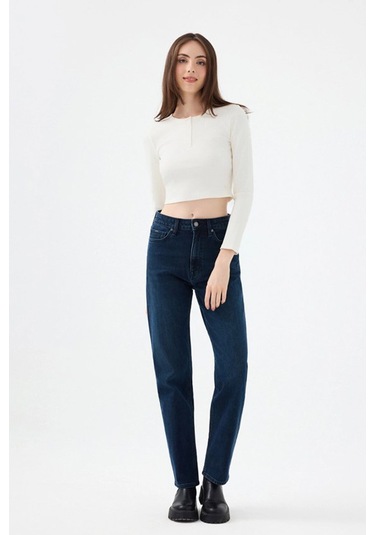 Loft Kadın Sweatshirt Ekru