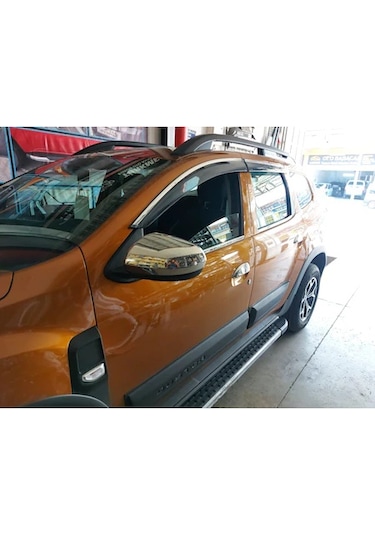 Yeni Dacia Duster Krom Ayna Kapağı 2018 Üstü Paslanmaz