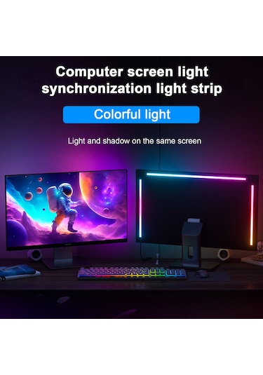 Rgb Phantom Atmosfer Gösterim Led Işık Çubuğu Müzik Ritmi Dinamik Işık Senkronizasyonu Yazılım Kontrol Edilebilir Renk/dinamik Mod/müzik Modu Diğer