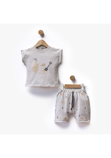 Flexi İkili Bebek Takım 216389 Gri