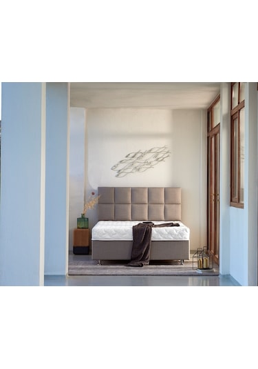 Nironyatak Tek Kişilik Lüks Ergonomik Visco(Yaysız) Yatak 90X190 Cm Nironsta